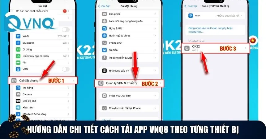 Tại sao nên lựa chọn tải app VNQ8?