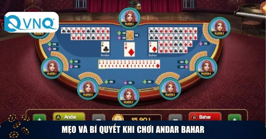Mẹo và bí quyết khi chơi Andar Bahar